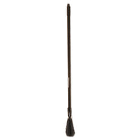 Lobby Pro Broom, Poly Bristles, 35", With Metal Handle, Black