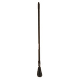 Lobby Pro Broom, Poly Bristles, 35", With Metal Handle, Black