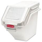 Prosave Shelf Ingredient Bins, 5.4gal, 11 1-2w X 23 1-2d X 16 7-8h, White