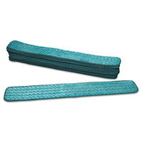 Microfiber Dry Hall Dusting Pad, 36 1-2 X 5 1-2, Green
