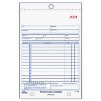 Purchase Order Book, Bottom Punch, 5 1-2 X 7 7-8, Two-part Carbonless, 50 Forms