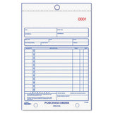 Purchase Order Book, Bottom Punch, 5 1-2 X 7 7-8, Two-part Carbonless, 50 Forms