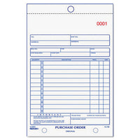 Purchase Order Book, 8 1-2 X 11, Letter, Two-part Carbonless, 50 Sets-book