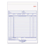 Purchase Order Book, 8 1-2 X 11, Letter, Two-part Carbonless, 50 Sets-book