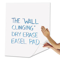 Write On-cling On Easel Pad, 27 X 34, White, 35 Sheets