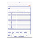 Receiving Record Book, 5 9-16 X 7 15-16, Two-part Carbonless, 50 Sets-book