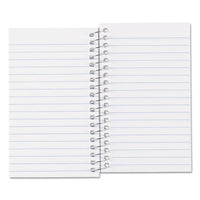 Wirebound Memo Books, Narrow Rule, 5 X 3, White, 60 Sheets