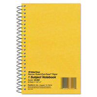 Single-subject Wirebound Notebooks, 1 Subject, Medium-college Rule, Blue Cover, 9.5 X 6, 80 Sheets