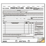 Bill Of Lading Short Form, 7 X 8 1-2, Three-part Carbonless, 250 Forms