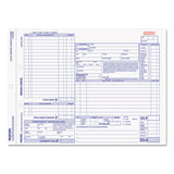 Four-part Auto Repair Form, 11 X 8 1-2, Four-part Carbonless, 50 Forms