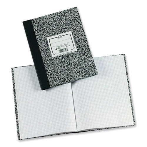 Composition Notebook, Quadrille Rule, Green Marble Cover, 7.88 X 10.13, 60 Sheets