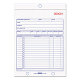 Sales Book, 5 1-2 X 7 7-8, Three-part Carbonless, 50 Sets-book