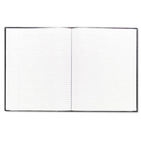 Executive Notebook, Medium-college Rule, Black Cover, 10 3-4 X 8 1-2, 75 Sheets