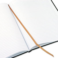 Executive Notebook, Medium-college Rule, Black Cover, 10 3-4 X 8 1-2, 75 Sheets