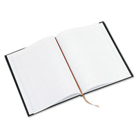 Executive Notebook, Medium-college Rule, Black Cover, 10 3-4 X 8 1-2, 75 Sheets