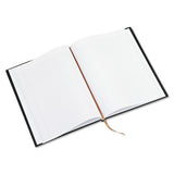 Executive Notebook, Medium-college Rule, Black Cover, 10 3-4 X 8 1-2, 75 Sheets