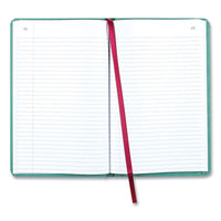 Tuff Series Record Book, Green, 7.63 X 12.13, 150 White Pages