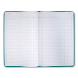 Tuff Series Accounting Journal, Green Cover, 7.25 X 12.13, 500 White Pages