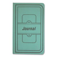 Tuff Series Accounting Journal, Green Cover, 7.25 X 12.13, 500 White Pages
