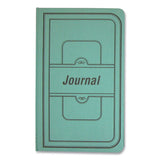 Tuff Series Accounting Journal, Green Cover, 7.25 X 12.13, 500 White Pages