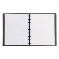 Miraclebind Notebook, 1 Subject, Medium-college Rule, Black Cover, 9.25 X 7.25, 75 Sheets