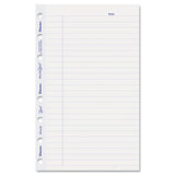 Miraclebind Ruled Paper Refill Sheets, 9-1-4 X 7-1-4, White, 50 Sheets-pack