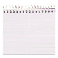 High-capacity Steno Pad, Medium-college Rule, Blue Cover, 180 White 6 X 9 Sheets