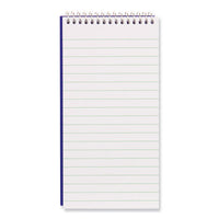 Reporters Note Pad, Medium-college Rule, Blue Cover, 80 White 4 X 8 Sheets