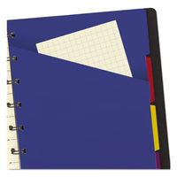 Notebook, 1 Subject, Medium-college Rule, Black Cover, 8.25 X 5.81, 112 Sheets