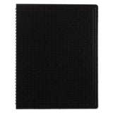 Duraflex Poly Notebook, 1 Subject, Medium-college Rule, Black Cover, 11 X 8.5, 80 Sheets