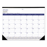 Duraglobe Monthly Desk Pad Calendar, 22 X 17, 2021
