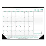 Ecologix Monthly Desk Pad Calendar, 22 X 17, 2021