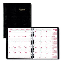 Essential Collection 14-month Ruled Monthly Planner, 8.88 X 7.13, Daisy Black-pink Cover, 14-month (dec To Jan): 2022 To 2023
