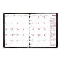 Essential Collection 14-month Ruled Planner, 11 X 8.5, Black, 2021