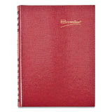 Coilpro Daily Planner, Ruled 1 Day-page, 8.25 X 5.75, Red, 2021