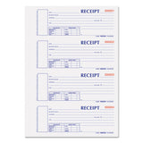 Hardcover Numbered Money Receipt Book, 6 7-8 X 2 3-4, Two-part, 300 Forms