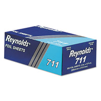 Pop-up Interfolded Aluminum Foil Sheets, 9 X 10 3-4, Silver, 3000 Sheet-carton