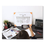 Beacons Smart Stickers For Whiteboards, 2.5" Triangles, Orange, 4-pack