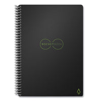 Core Smart Reusable Notebook, Dotted Rule, Black Cover, 8.8 X 6, 18 Sheets