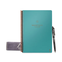 Fusion Smart Notebook, Seven Assorted Page Formats, Teal Cover, 8.8 X 6, 21 Sheets