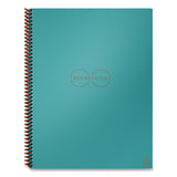 Rocketbook Everlast Smart Reusable Notebook, Dotted Rule, Neptune Teal Cover, 8.5 X 11, 16 Sheets