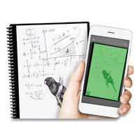 Rocketbook Everlast Smart Reusable Notebook, Dotted Rule, Neptune Teal Cover, 8.5 X 11, 16 Sheets