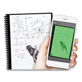 Rocketbook Everlast Smart Reusable Notebook, Dotted Rule, Neptune Teal Cover, 8.5 X 11, 16 Sheets