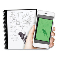 Rocketbook Everlast Smart Reusable Notebook, Dotted Rule, Midnight Blue Cover, 8.5 X 11, 16 Sheets