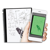 Rocketbook Everlast Smart Reusable Notebook, Dotted Rule, Midnight Blue Cover, 8.5 X 11, 16 Sheets