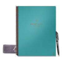 Fusion Smart Notebook, Teal Cover, 7 Page Styles, 11 X 8.5, 21 Sheets