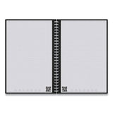 Wave Smart Reusable Notebook With Pen, Quadrille (dot Graph) Rule, Blue Cover, 9.5 X 8.5, 40 Sheets