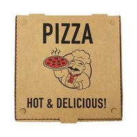 Pizza Boxes, 12 X 12 X 1.75, Kraft, 50-pack