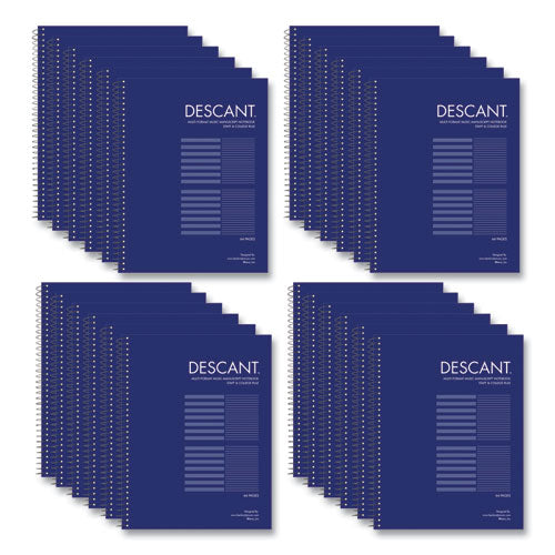 Music Notebook, Medium/college Rule, Transcription Format, Blue Cover, (32) 8.5 X 11 Sheets, 24/ct, Ships In 4-6 Bus Days