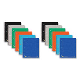 Subject Wirebound Notebook, 5-subject, Medium/college Rule, Asst Cover, (200) 11 X 9 Sheets, 12/carton, Ships In 4-6 Bus Days